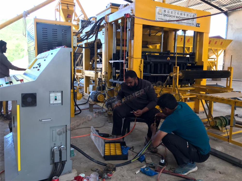 Block Machine Installation Site Service