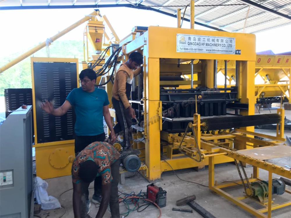 Block Machine Installation Site Service