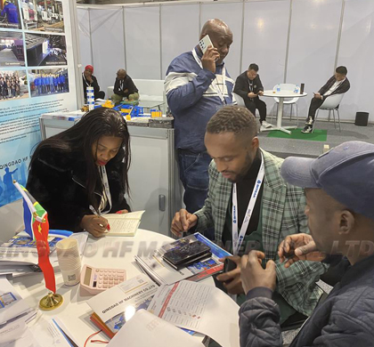 HF Machinery Participates in Big 5 Construct South Africa Exhibition